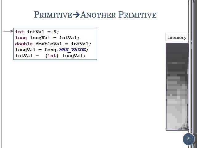 Conversion and Casting of Primitive and Object Types