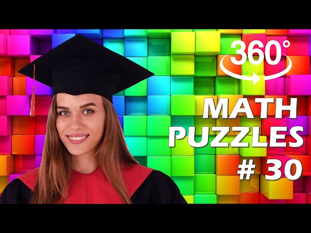 Math Quiz | Math Puzzles | 360°VR #30
