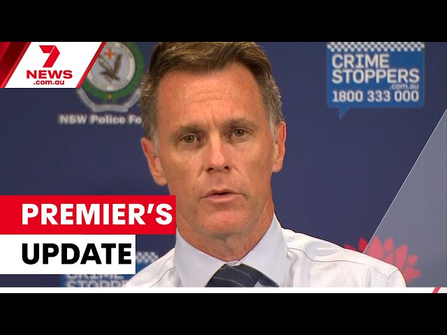 NSW Premier Chris Minns provides update on Bondi Terror Attack | 7NEWS