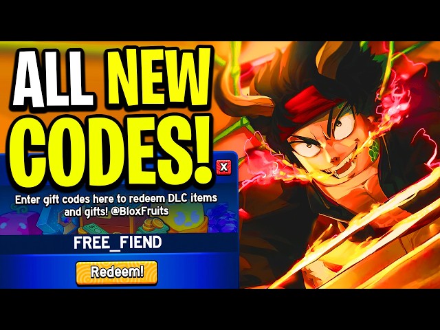 *NEW* ALL WORKING CODES FOR BLOX FRUITS IN AUGUST 2026! ROBLOX BLOX FRUITS CODES