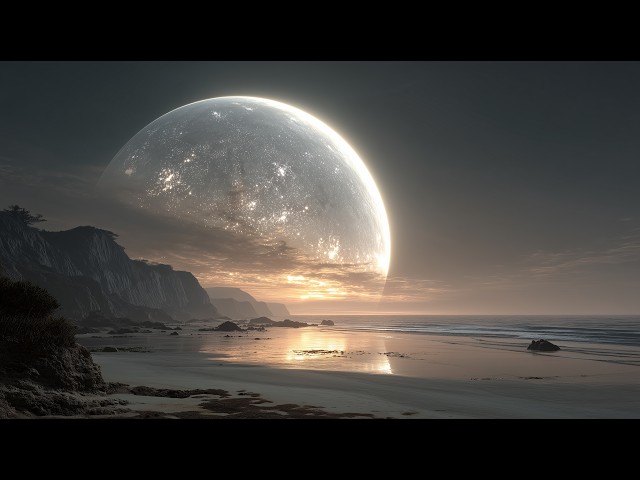 Space Exploration Music for Relaxation | 4K HDR Celestial Horizon