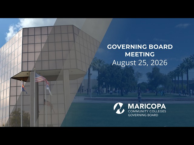 Governing Board Meeting - August 25, 2026