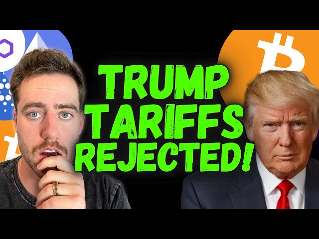 TRUMP TARIFFS REJECTED!!