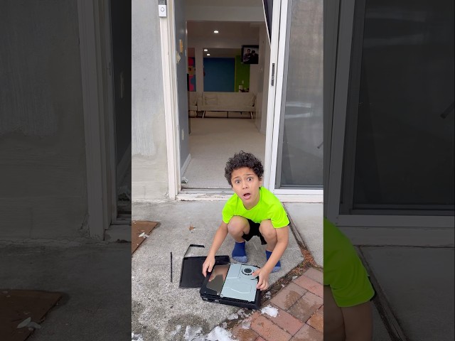 I BROKE HIS PS4 🥺❤️ #shorts
