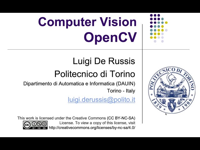 Introduzione a OpenCV in Python (prima parte)