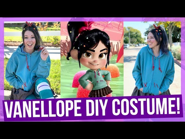 DIY Vanellope Costume from Wreck it Ralph!