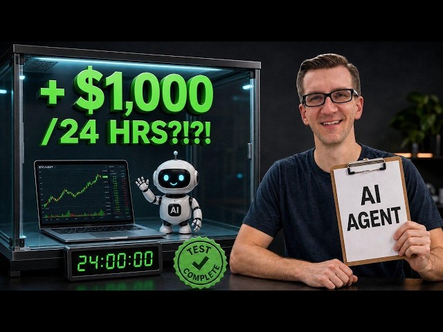 AI Agent Trading Bot Makes Me 1K Day Trading (Vibe Coding Tutorial)