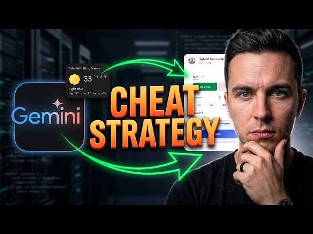 🌤️ $4,200 from a Weather Prediction?! (Is AI Prediction Trading The Ultimate Cheat Code?)#polymarket