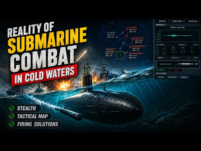 The Reality of Submarine Combat in Cold Waters