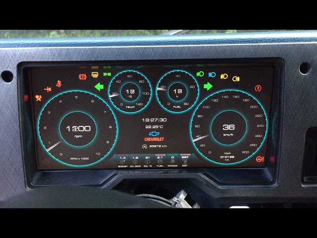 Chevy Van Digital Dash