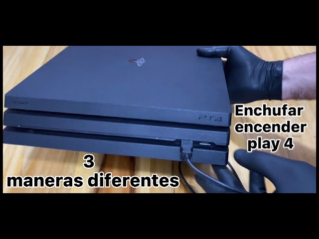 How to turn on PS4 (Play 4) correctly in several ways