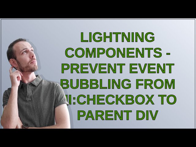 Salesforce: Lightning components - Prevent event bubbling from ui:checkbox to parent div