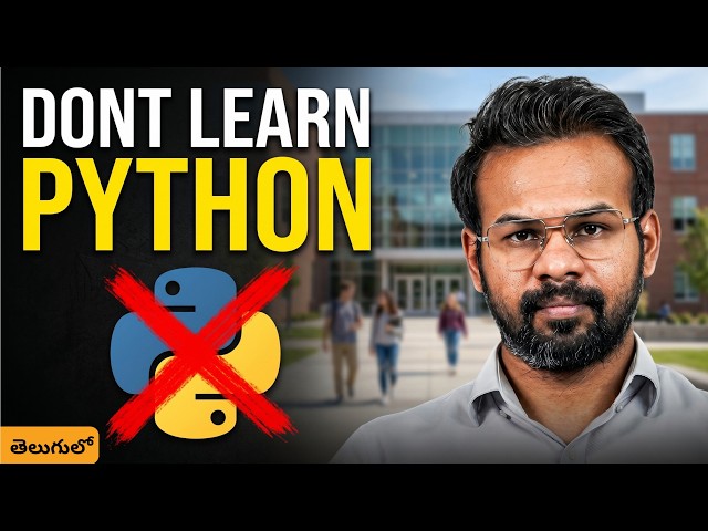 DONT Learn Python BEFORE Watching THIS!