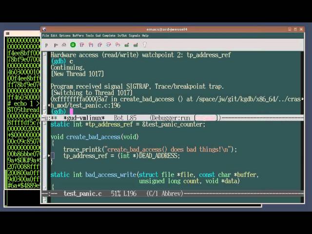 LinuxCon2010 State of kernel debugging video (5 of 6)