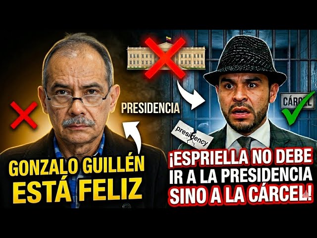 🔴GUILLÉN ESTÁ FELIZ ¡ESPRIELLA NO DEBE IR A LA PRESIDENCIA SI NO A PRISIÓN! 
