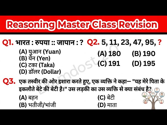 Reasoning Top Previous Year Questions | Number Series & Word Analogy | SSC CGL, CHSL & Railway 2026