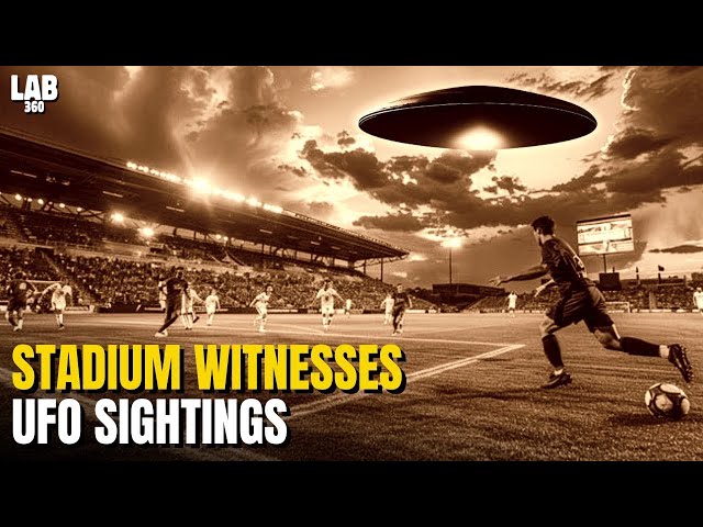 UFOs Fly Over Stadium in Italy | Shocking Sighting Witnessed by 10,000 fans!
