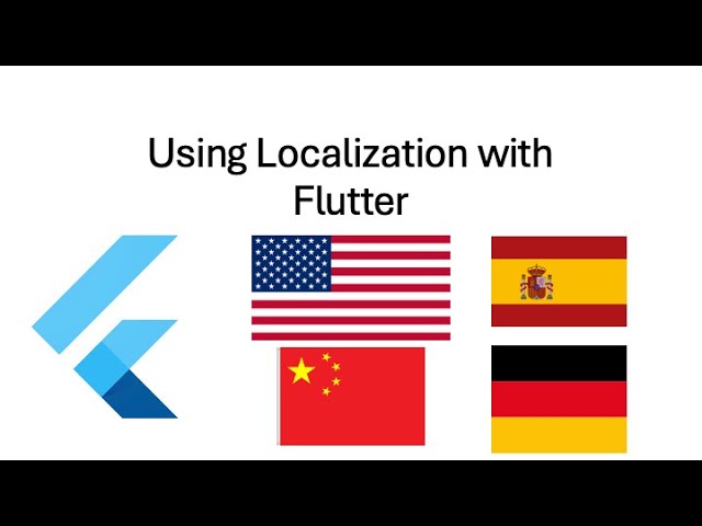 Advanced Flutter Topics  Flutter + Localization + Internationalization