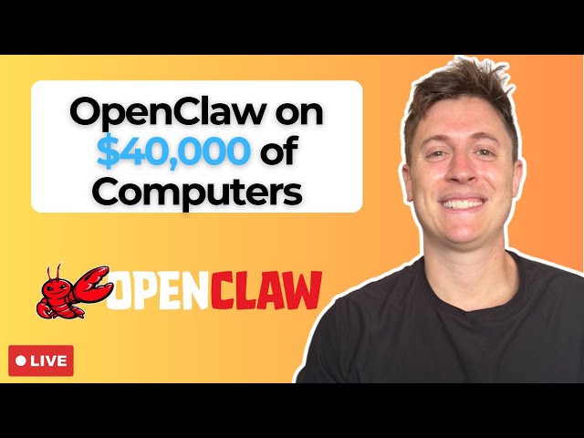 LIVE: OpenClaw running on 3 Mac Studios and a DGX Spark