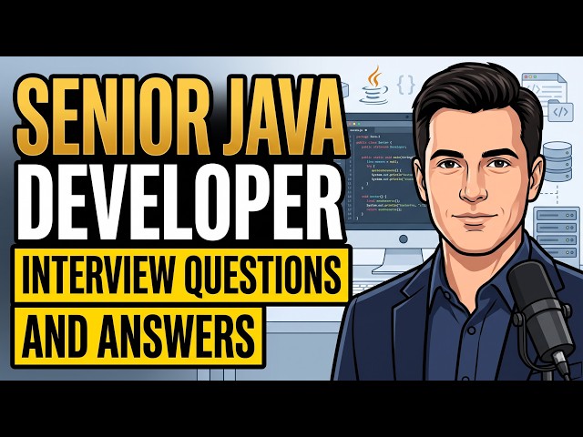 Senior Java Developer Interview Questions and Answers