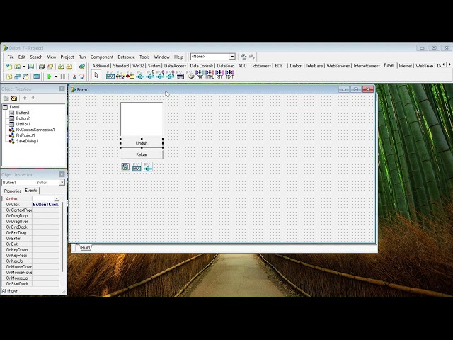 Tutorial Delphi 7_ Mengunduh File dengan Rave Project lengkap dengan code yang diperlukan