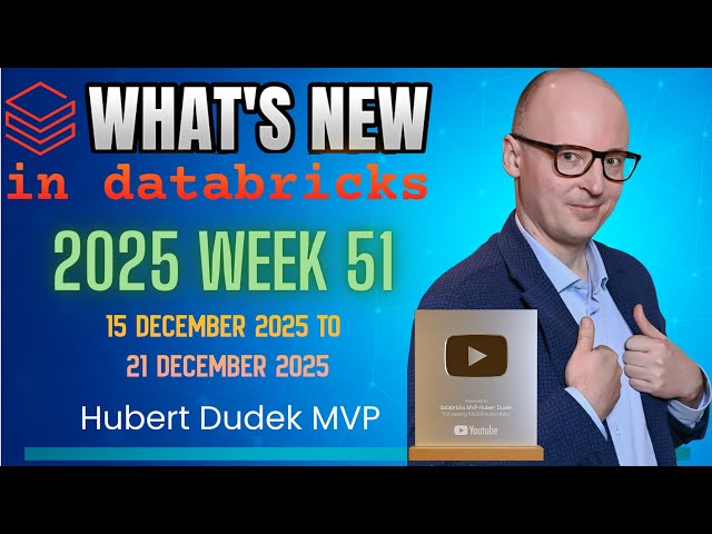 Databricks Breaking News: Week 51: 15 December 2025 to 21 December 2025 #databricks news