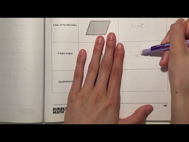 Eureka Math Grade 3 Module 7 Lesson 4 | #mathwithaubrey #homework