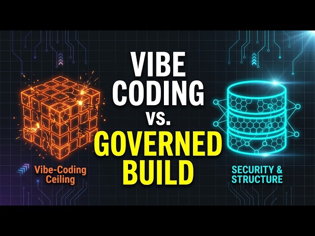 The 2026 AI Software Dilemma: Vibe Coding Ceiling vs. Governed Builds