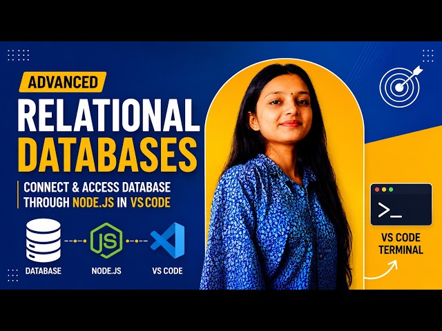 How to Connect MySQL Database with Node.js | Access MySQL Using VS Code Terminal | Lecture 28