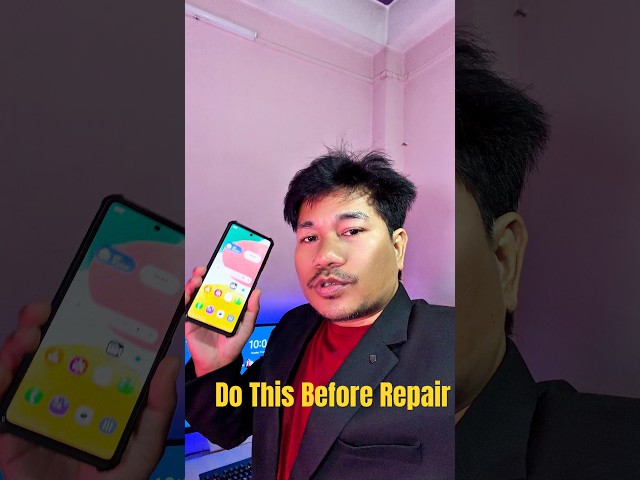 Phone Repair Se Pehle Ye Setting ON Karo Data Safe Trick |