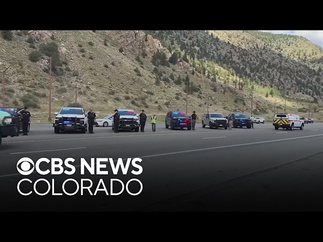 Long line of supporters honor fallen firefighter Nicholas Dale in Colorado