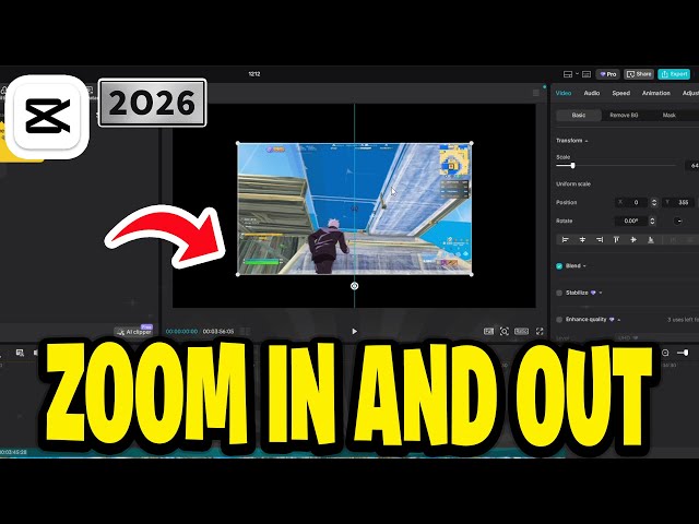 How To Zoom In and Out In CapCut PC - 2026