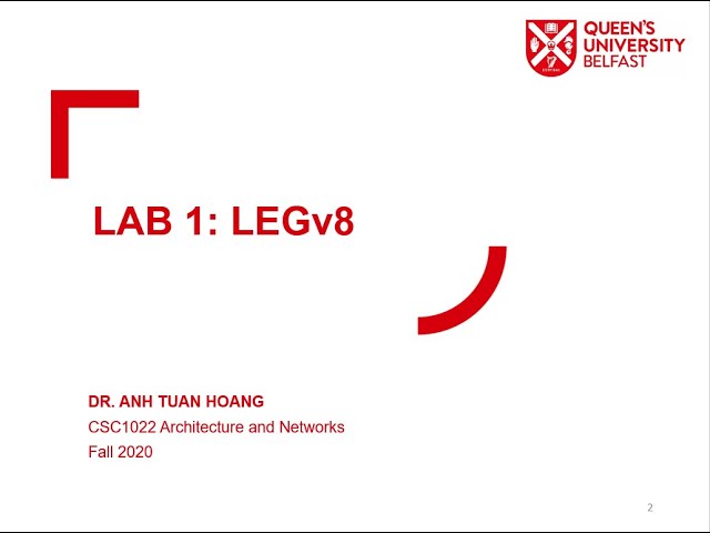 Computer Architecture, Lab 1, Fall 2020