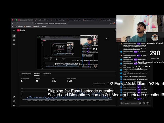LIVE Solving Leetcode Weekly + Biweekly Contest