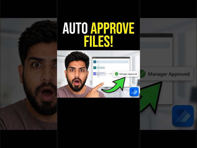 Power Automate Example - Automatically send approvals