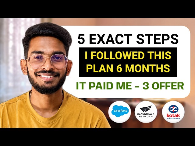 5 NOT EASY Steps to Move from 4LPA to 20LPA (Tamil)