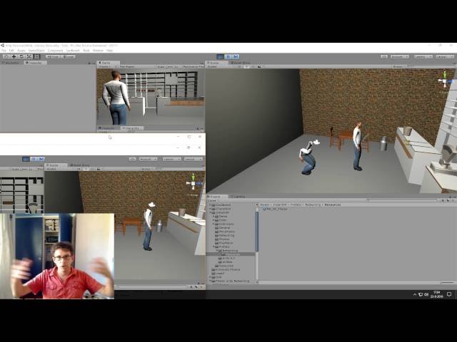 Multiplayer VR with Photon Networking using InstantVR Edge