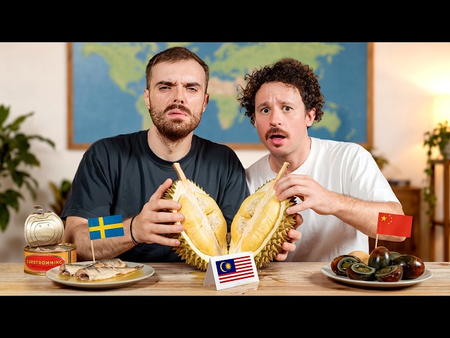 Probé las Comidas Más Raras del Mundo con Luisito Comunica