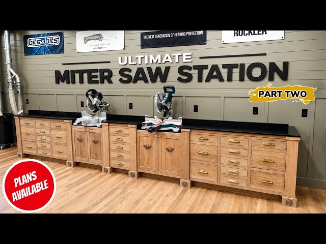 Ultimate Miter Station Upgrade || Building my Dream Shop