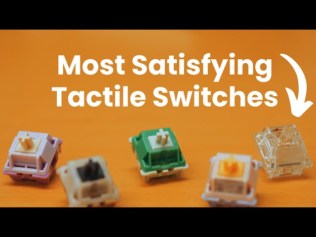 Top Tactile Switches of 2025 🔥 | Best Picks for Typing & Gaming Keyboards