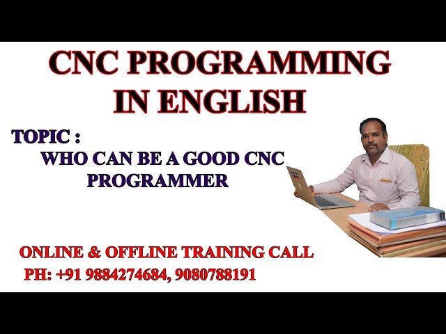 CNC PROGRAMMING IN ENGLISH – CNC MACHINE PROGRAMMING COURSE IN ENGLISH – CNC PROGRAMMER IN ENGLISH