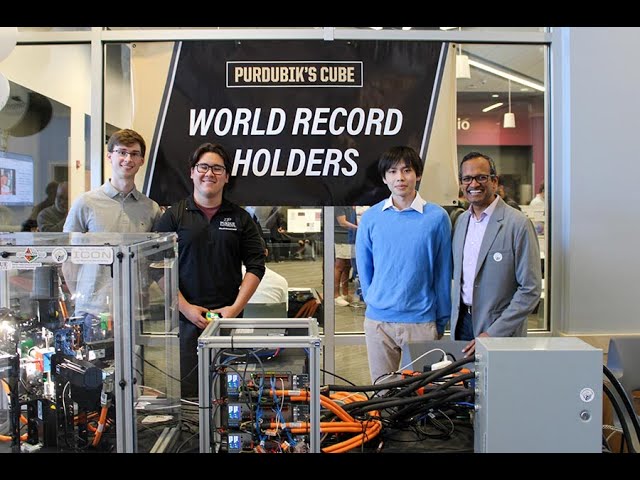 Purdubik's Cube Breaks World Record