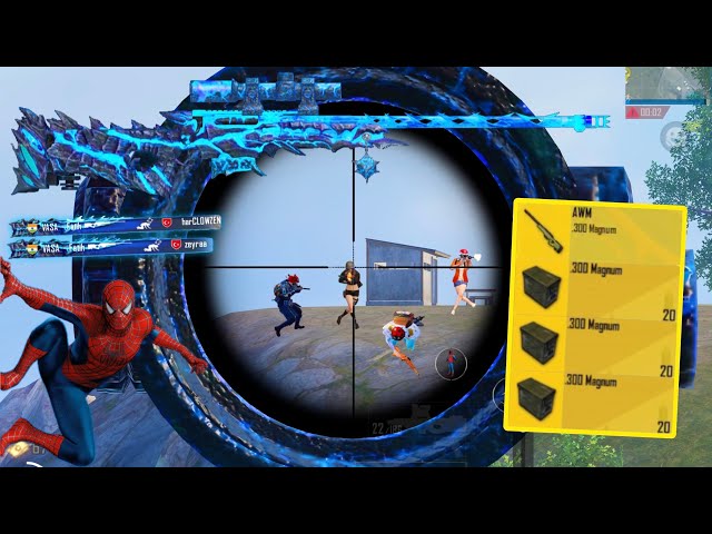 Wow!😍 MY NEW SEASON BEST SNIPER GAMEPLAY🔥 PUBG Mobile - BGMI