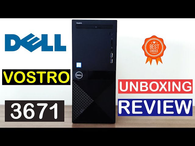 ¡Reseña de la computadora de escritorio Dell Vostro 3671 Mini-Tower!