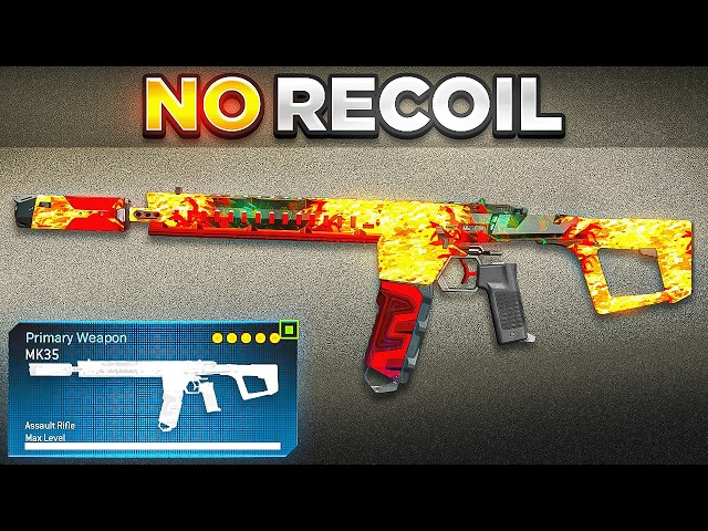 new *BROKEN* MK35 ISR CLASS SETUP in Warzone! 😍 (NO RECOIL)