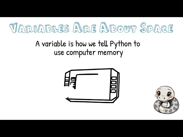 Introduction to Variables (Python Building Blocks 2)