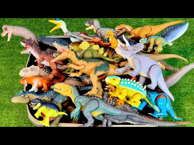 MEGA CAJA DE DINOSAURIOS!! DINOSAURIOS NUEVOS!! BARYONYX!! BUMPY!! TRICERATOPS!! CARNOTAURO!! & MÁS!