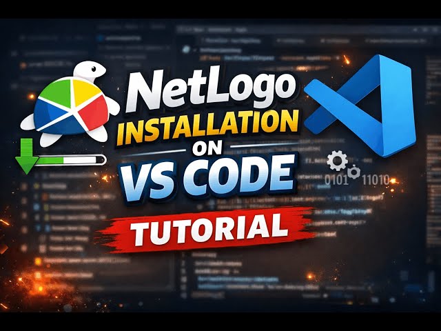 Netlogo on VS Code using Miniconda-PyNetLogo-Jupyter