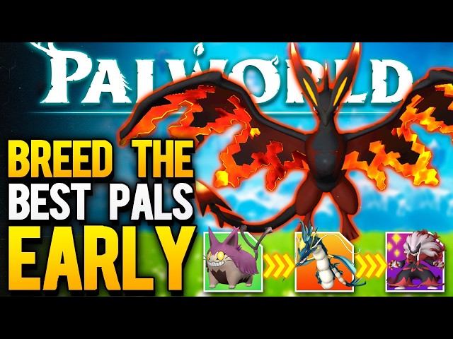 Breed The Strongest Pals EARLY! Palwrold 1.0 The Ultimate Breeding Farm