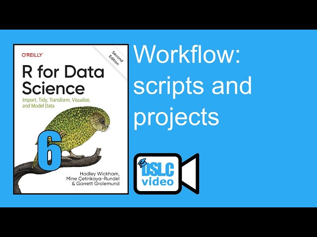 R for Data Science: Workflow: scripts and projects (r4ds12 6)